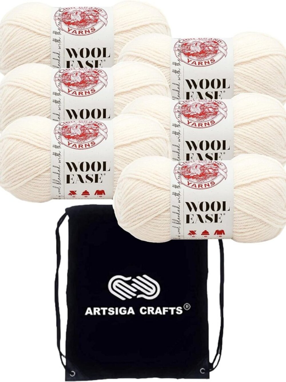 Cozy Wool Blend Yarn in Fisherman Colorway - Perfect for Knitting & Crocheting
